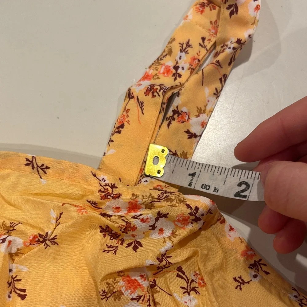 Old Navy Sleeveless Tiered Floral Swing Dress - Picture 5 of 10